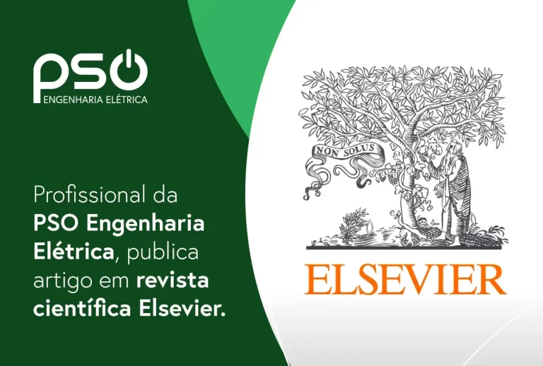 Profissional da PSO Engenharia Eletrica publica artigo em revista cientifica Elsevier